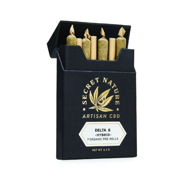 Secret Nature CBD Delta 8 Pre-Rolls - 7 Pack