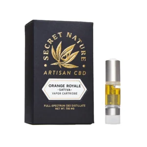 Secret Nature CBD Orange Royale 1200mg Cartridge